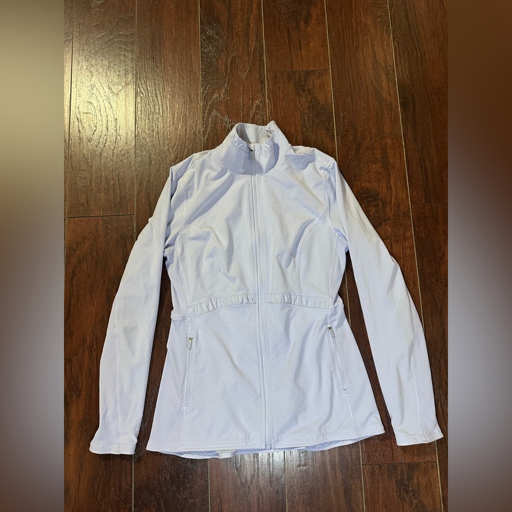 Lululemon Round Trip Jacket Size 10 Cool Breeze